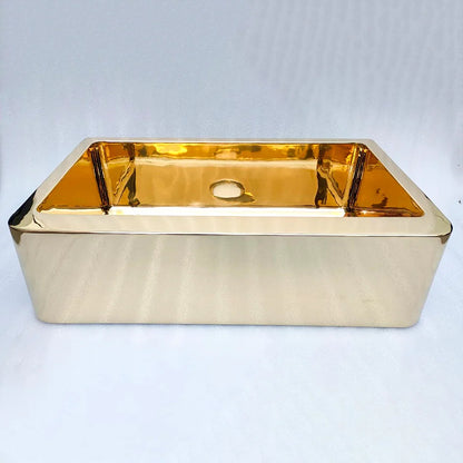 30" Unlacquered Brass Farmhouse Sink