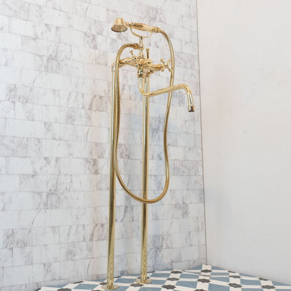 Brassna Freestanding Tub Filler