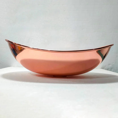 Copper Handfracted Vessel Bathroom Sink