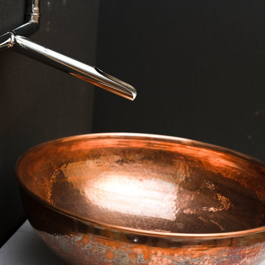 Handmade Copper Vessel Sink