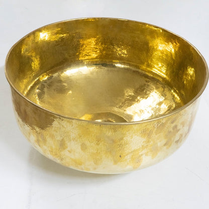 Solid Brass Round Vessel Sink