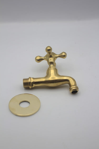 Unlacquered Brass Faucet, Moroccan Handmade Water Tap: A Touch of Moroccan Style for Your Home