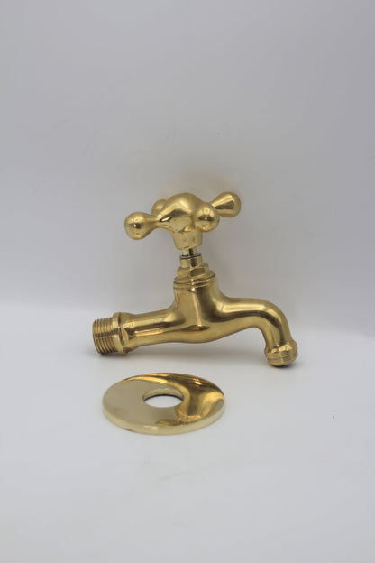 Unlacquered Brass Faucet, Moroccan Handmade Water Tap: A Touch of Moroccan Style for Your Home