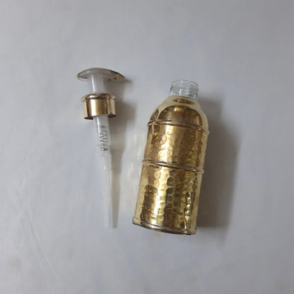 Solid Brass Soap Dispenser for Bathroom (Brass Stainless Steel) Hand Soap Dispenser