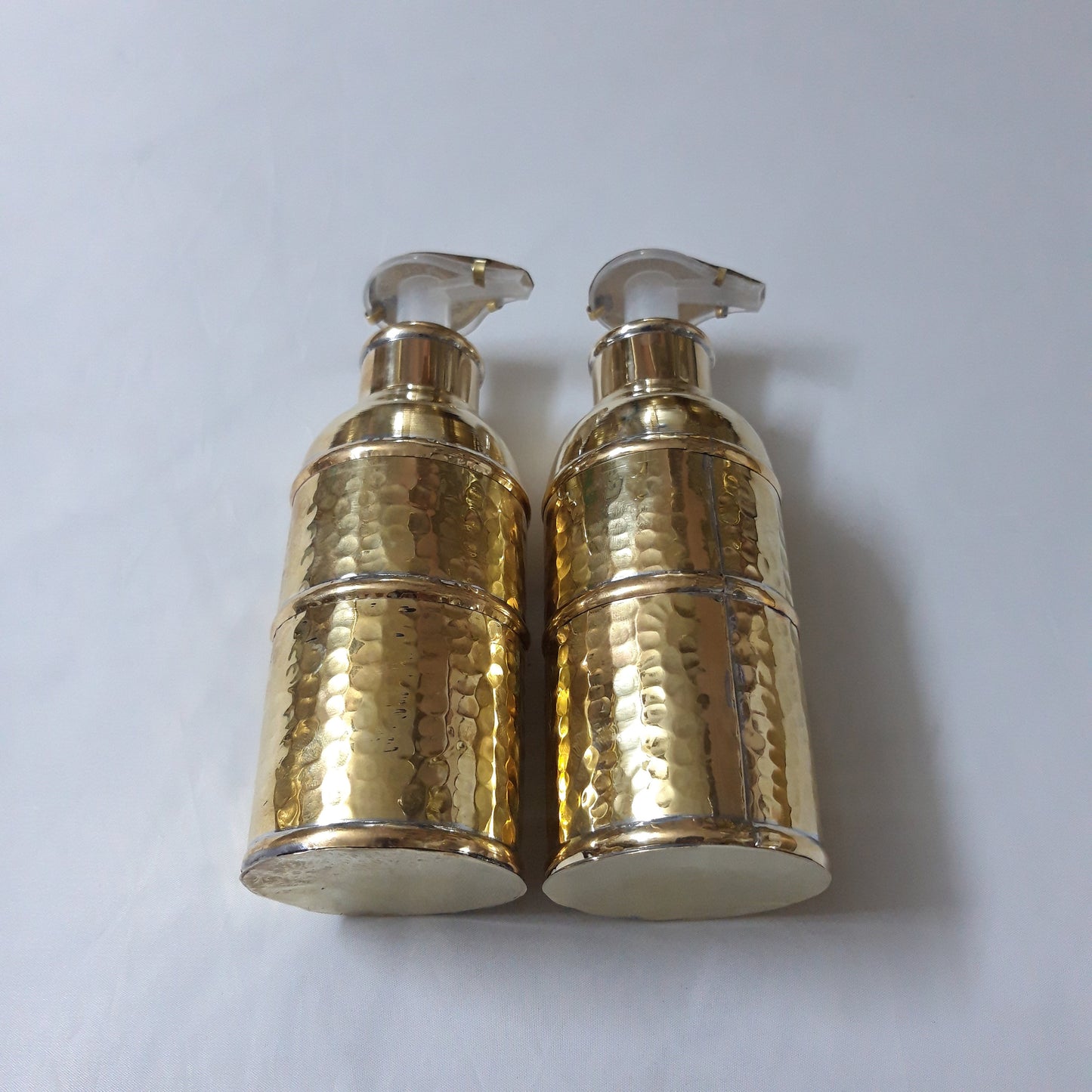 Solid Brass Soap Dispenser for Bathroom (Brass Stainless Steel) Hand Soap Dispenser