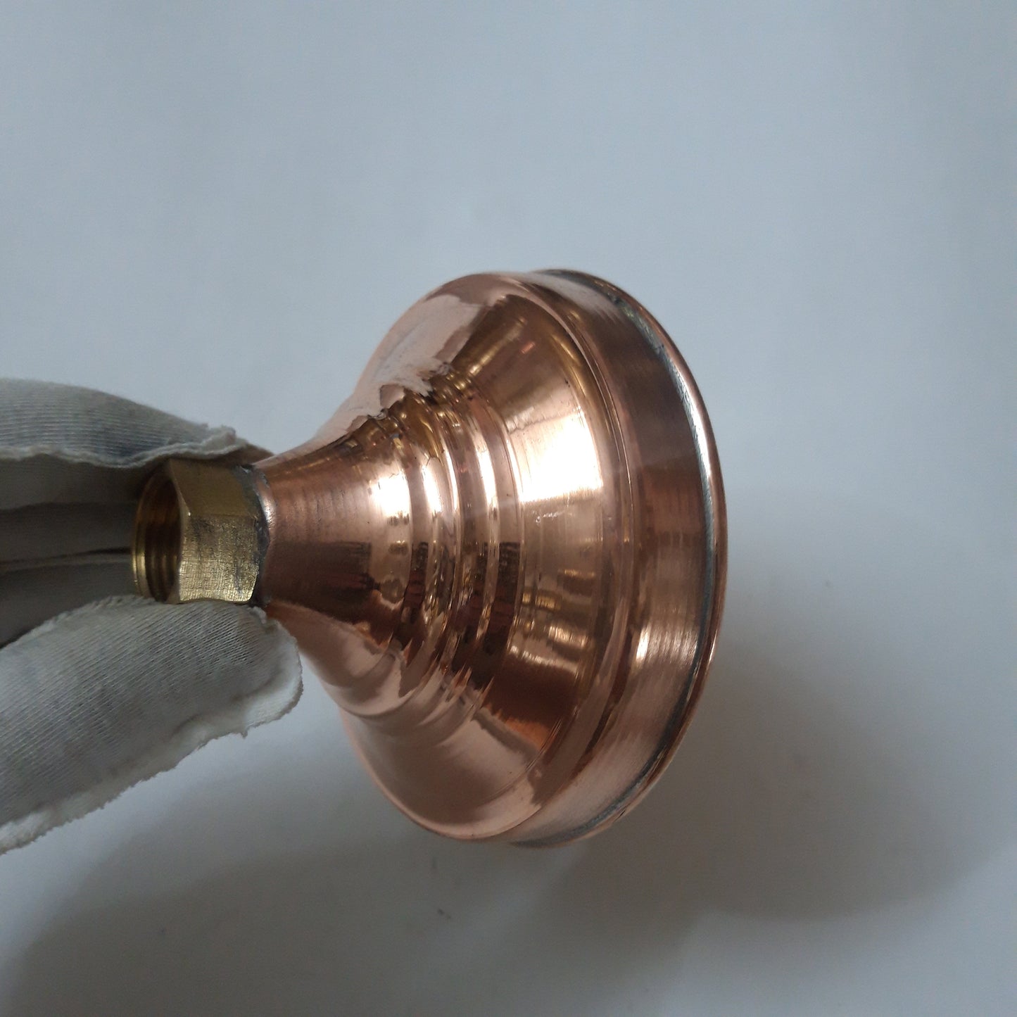 Unlacquered Solid Copper Rain Shower Head, Moroccan Handcrafted Antique Red Copper Showerhead