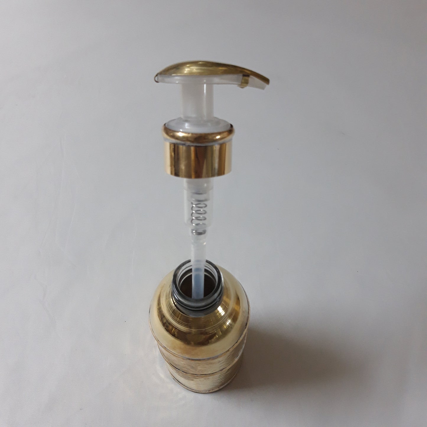 Solid Brass Soap Dispenser for Bathroom (Brass Stainless Steel) Hand Soap Dispenser