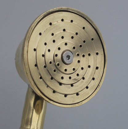 Antique Solid Brass hand held shower head