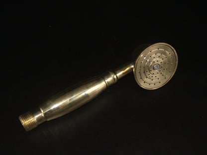 Antique Solid Brass hand held shower head