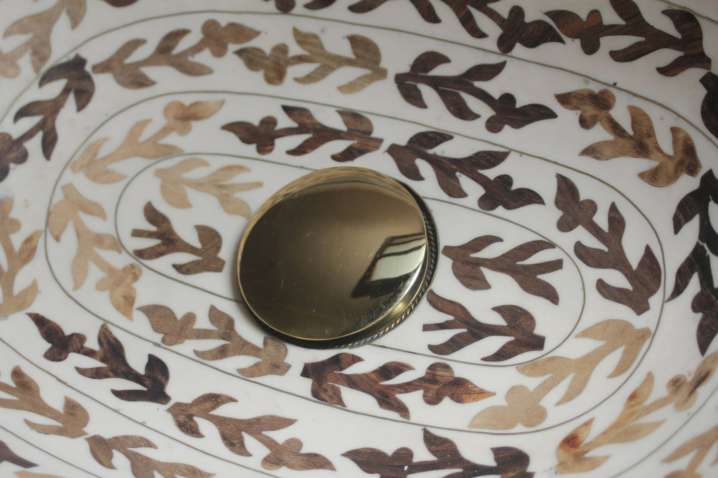 Stylish Single Hole Drop In Sink with Resilient Brass and Resin Basin