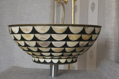 Exquisite Moroccan Handmade Brass Sink: Timeless Craftsmanship, Lasting Beauty