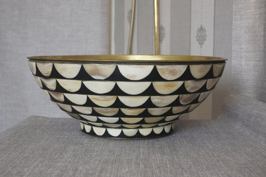 Exquisite Moroccan Handmade Brass Sink: Timeless Craftsmanship, Lasting Beauty