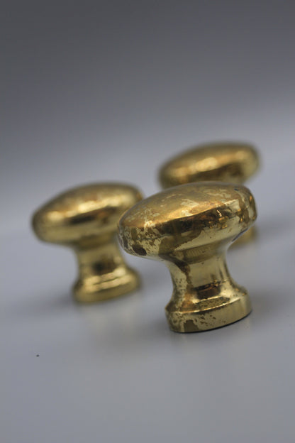 Vintage Unlacquered Brass Cabinet knobs, Perfect Kitchen Cabinet Hardware for Your Home