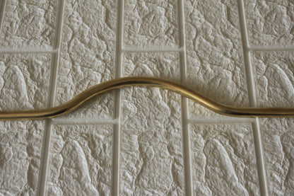 Modern Curved Arch Brass Cabinet Handles - Elevate Your Space