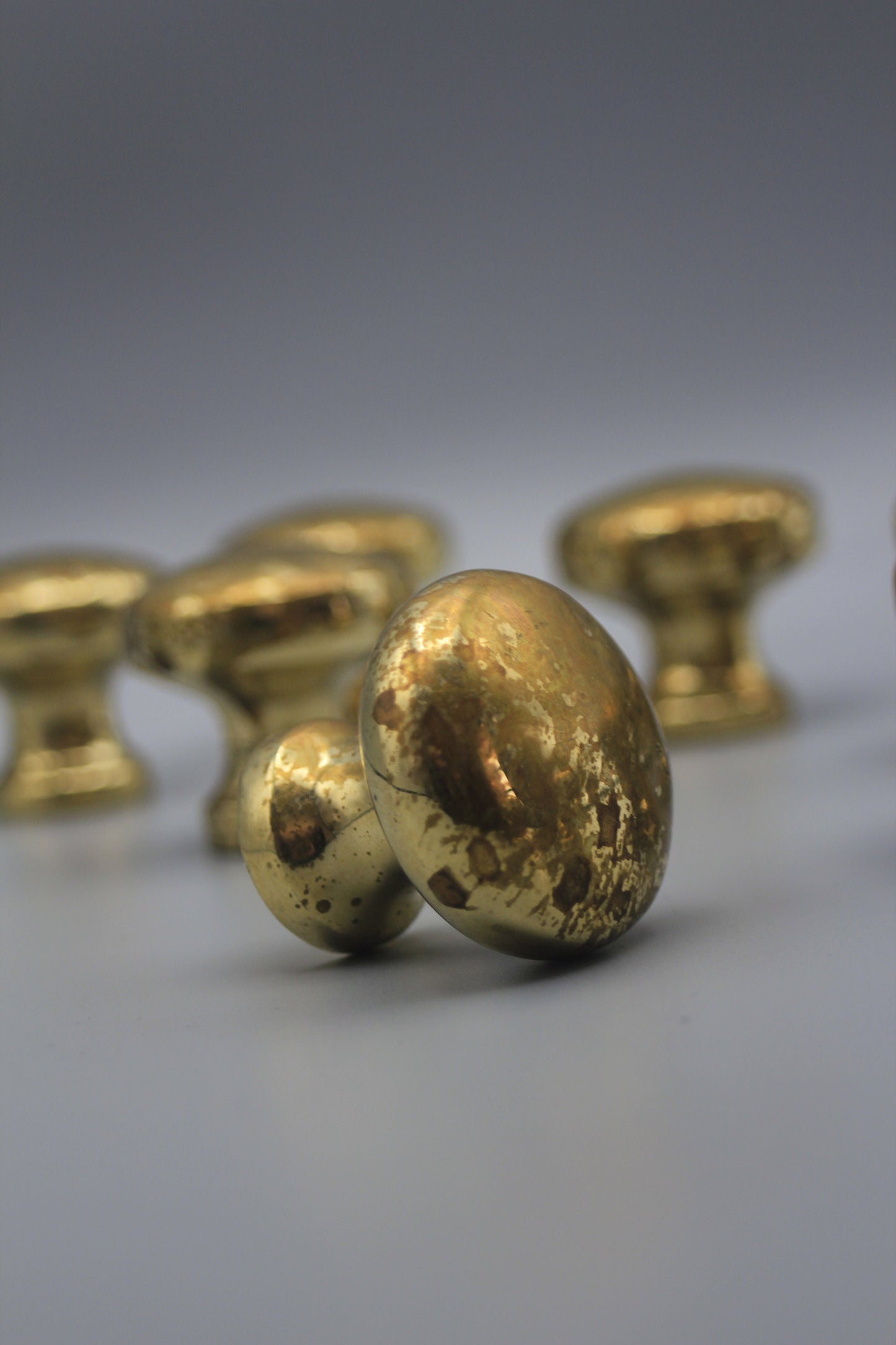 Vintage Unlacquered Brass Cabinet knobs, Perfect Kitchen Cabinet Hardware for Your Home