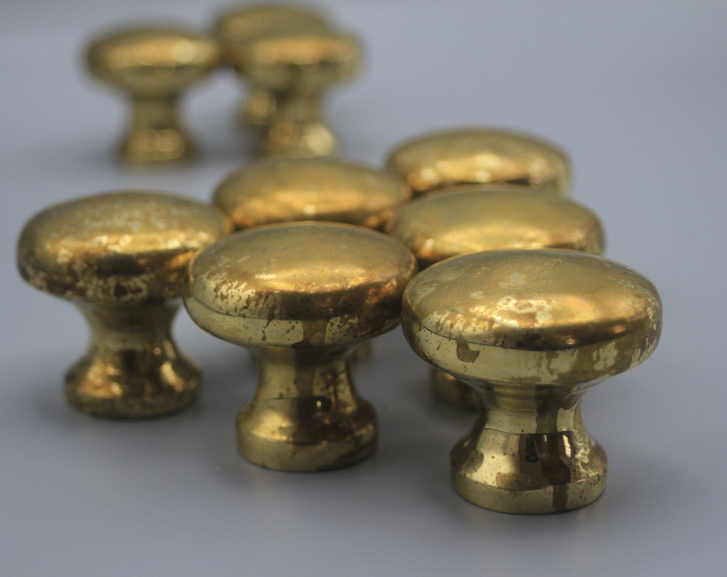 Vintage Unlacquered Brass Cabinet knobs, Perfect Kitchen Cabinet Hardware for Your Home