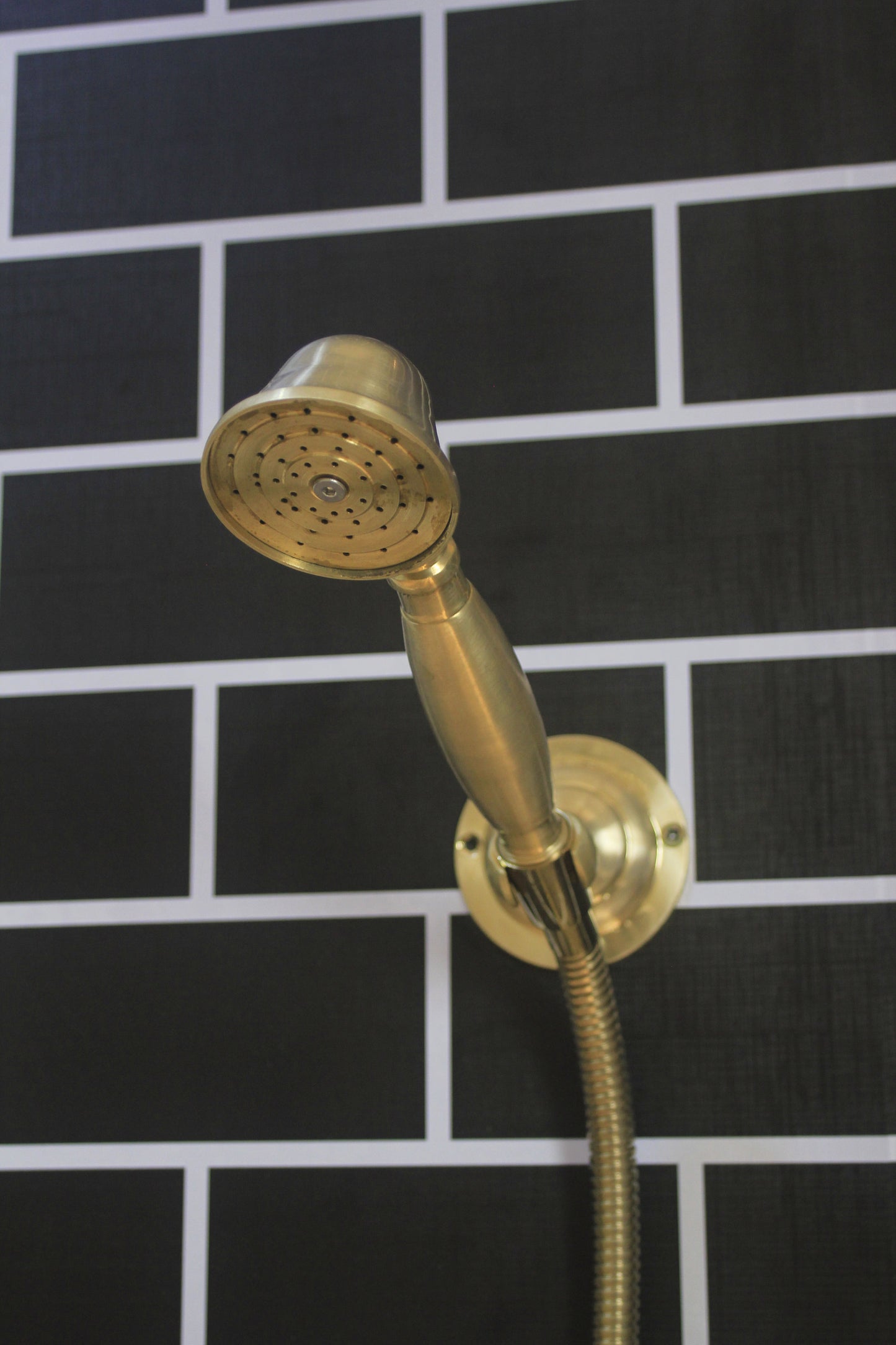 Handmade Copper outdoor shower , 1 outlet Wall Mounted Copper Shower System ,industrial design