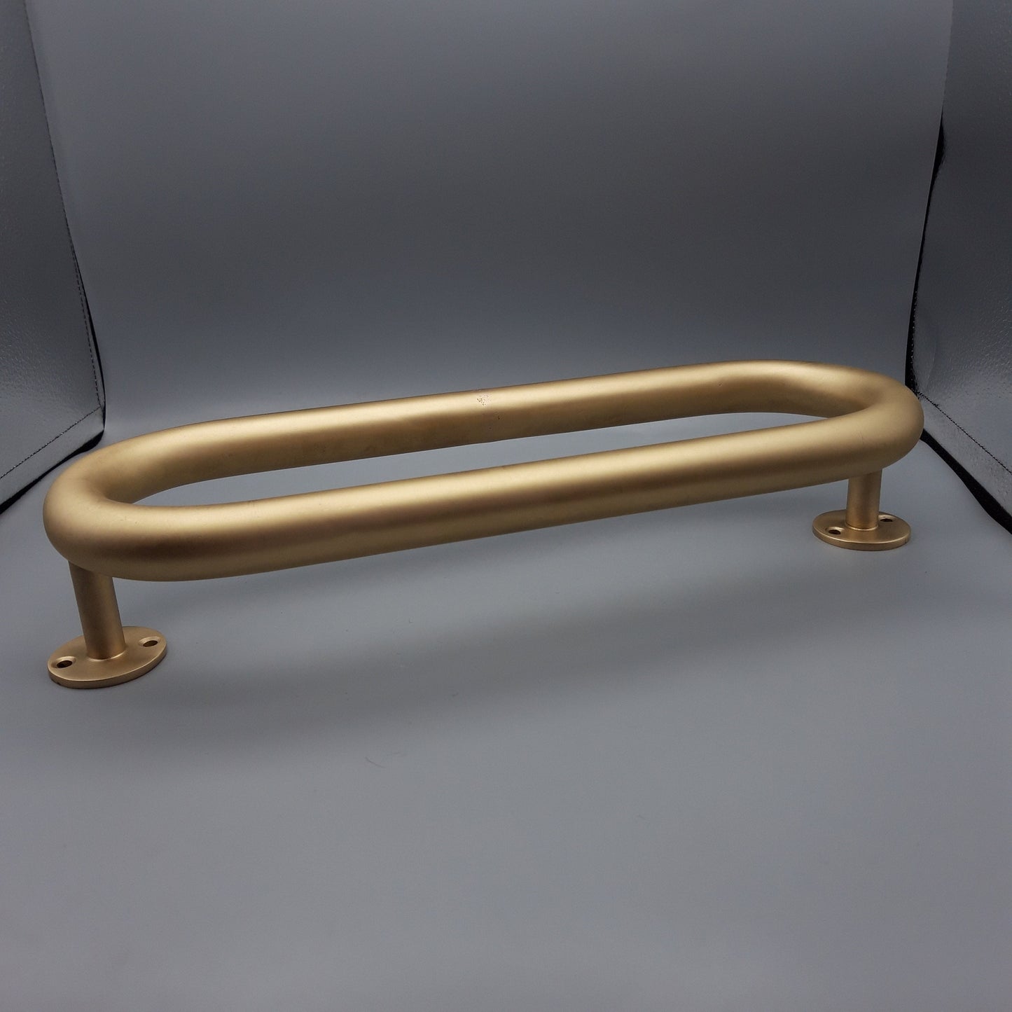 Unlaquered Brass Entry Pull , Double Sided Brass Pull